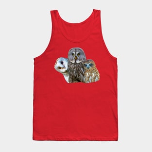 3 Wise Owls Tank Top